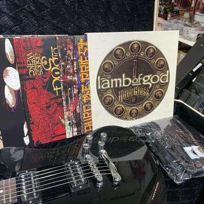 Jackson Mark Morton Dominion DX2 Guitar w/Coffin Case Lamb Of God Hourglass Super Dlx Collector Set image 5