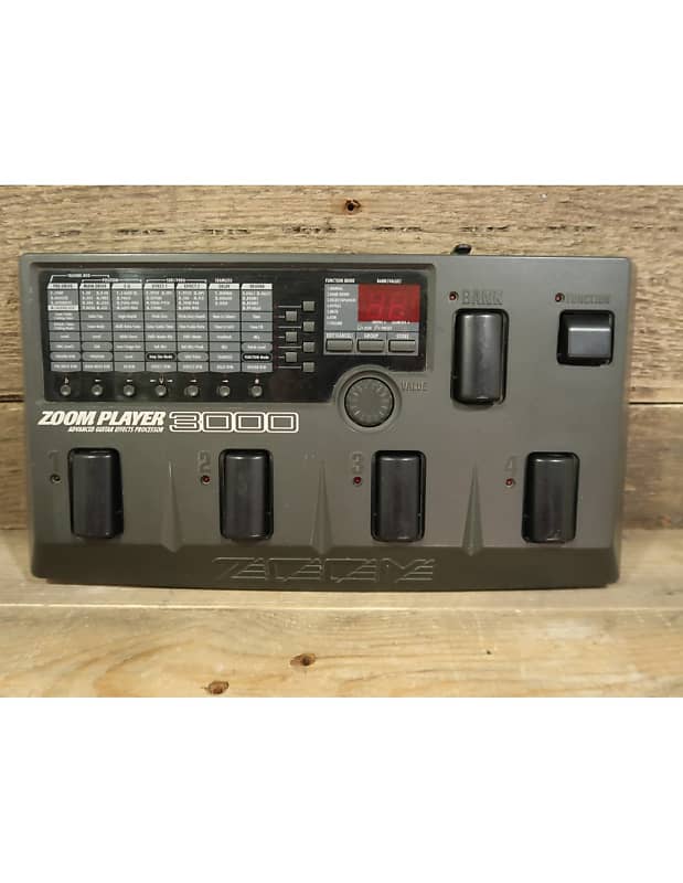 Zoom 3000 Player MultiEffect Reverb