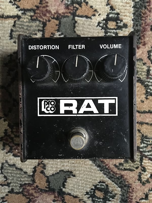 Vintage ProCo Rat Distortion Pedal Small Box 1986 | Cream