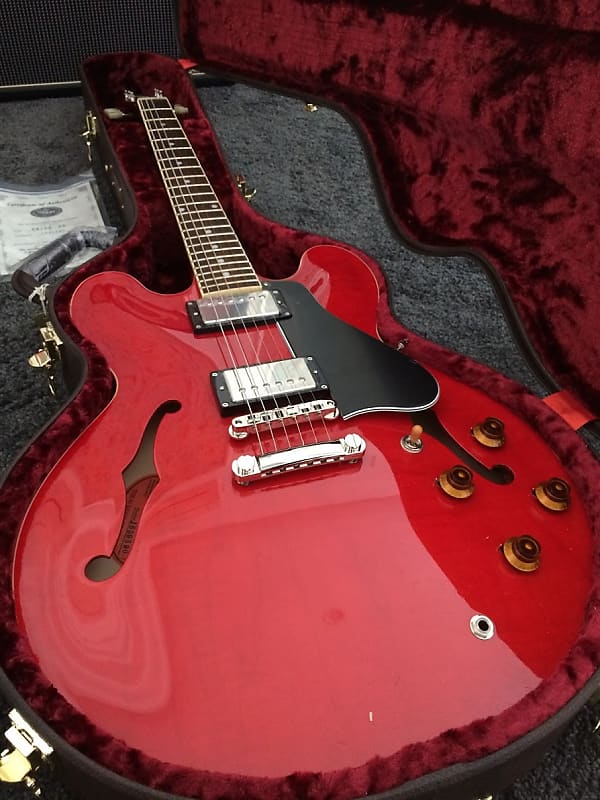 Tokai ES-180 SR Semi Hollow Vintage Series Japan in Seethru | Reverb