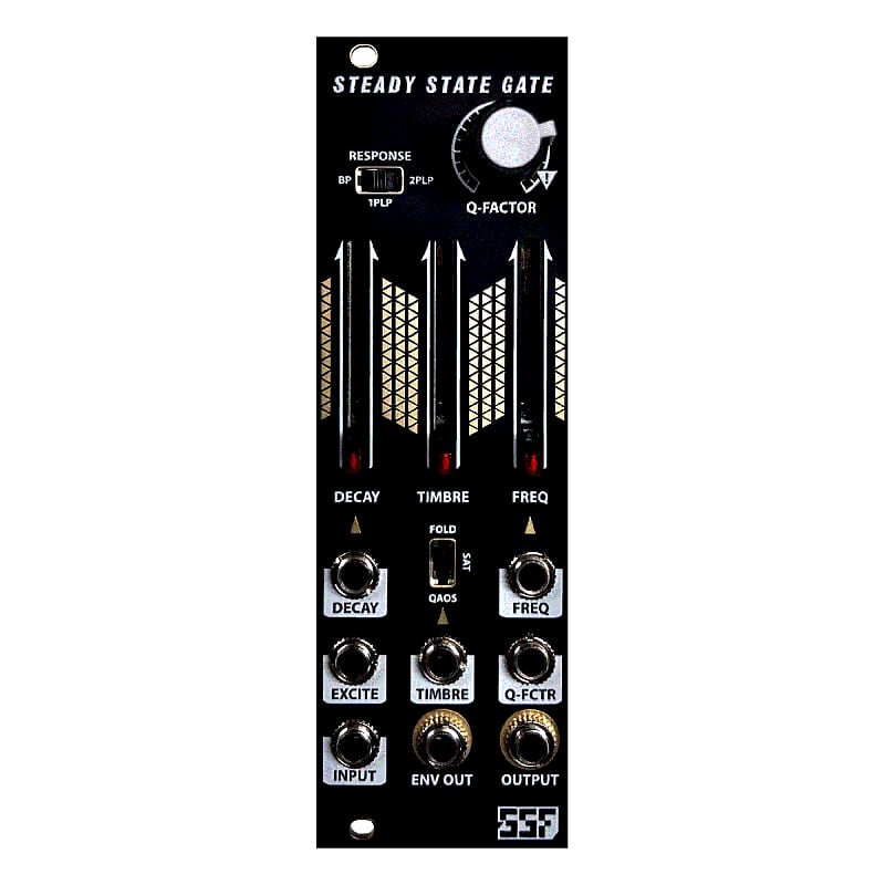 Black Lpg Analog Eurorack Lowpass Gate Module Manual Nekyia