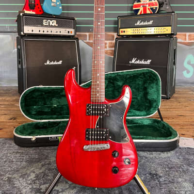 Fender Strat-O-Sonic Crimson Red Transparent 2005 Electric Guitar for sale