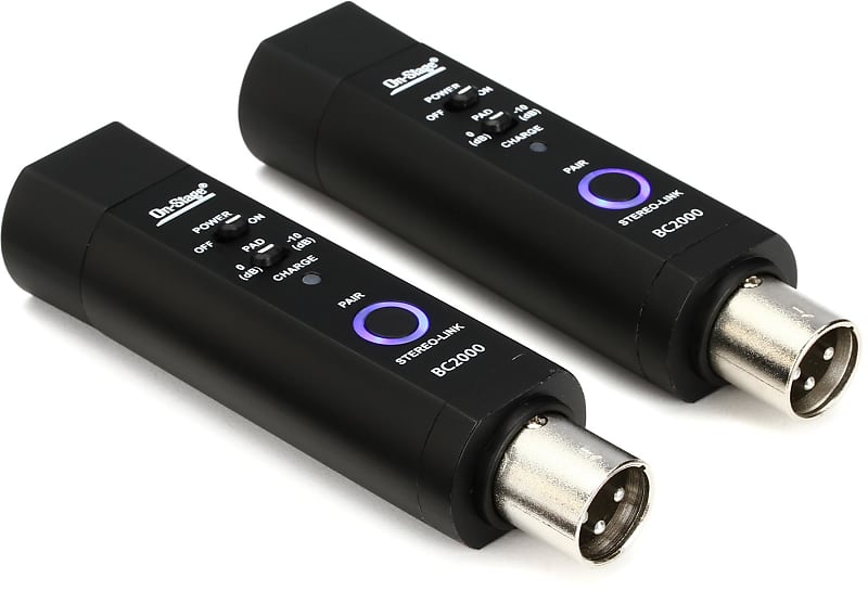 OnStage BC2000 Stereo Bluetooth Receiver (BC2000d3) Reverb
