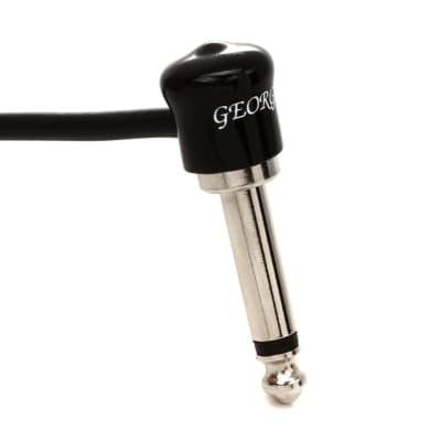 George L's .155 Right Angle Pedalboard 6'' Inch Patch Cable image 3