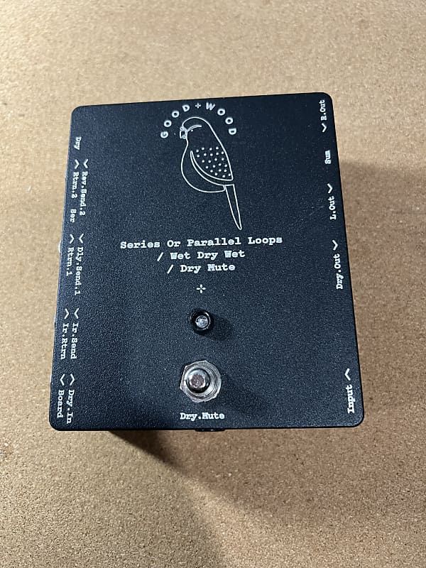 Goodwood Audio Series or Parallel Loops/ Wet Dry Wet/ Dry Reverb