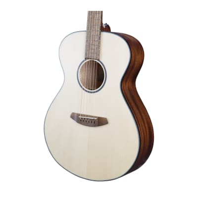 Breedlove Discovery S Concert Body EcoTonewood European Spruce Top African Mahogany Back and Sides 6-String Acoustic Guitar with Slim Neck (Right-Handed, Natural Satin) image 6