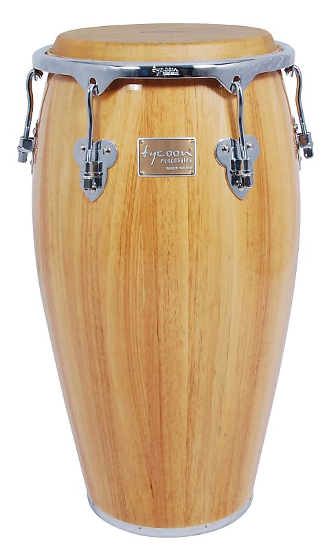 Tycoon 12 1/2 Master Classic Series Natural Tumba w/Single Stand image 1
