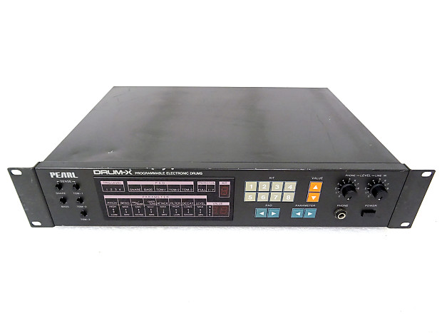 Pearl DRUM X DRX 1 Vintage Analog Programmable Drum Synthesizer Module Working Rare syncussion