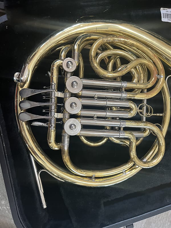 JUPITER SHR-852 ダブルホルン Jupiter JHR-852 Two Tone Double French Horn Serial #B01176
