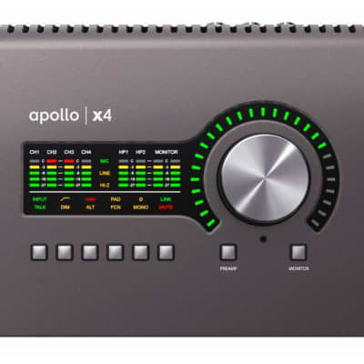Universal Audio Apollo x4 Heritage Edition - Desktop 12x18 Thunderbolt 3 Audio Interface w/UAD-2 QUAD Core Processing - Special Order image 1