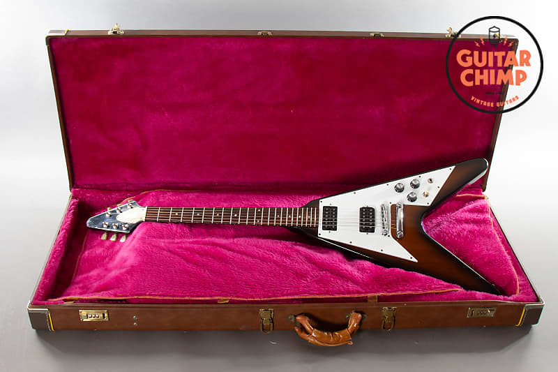 1990 Gibson Flying V '67 Reissue Tobacco Sunburst w/ OHSC