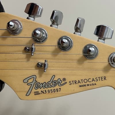 Fender 40th Anniversary American Standard Stratocaster with Rosewood Fretboard 1994 Brown Sunburst image 7