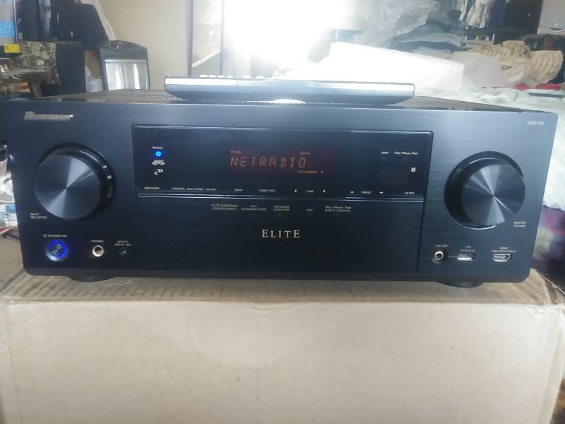 Pioneer Elite VSX43 Black Reverb