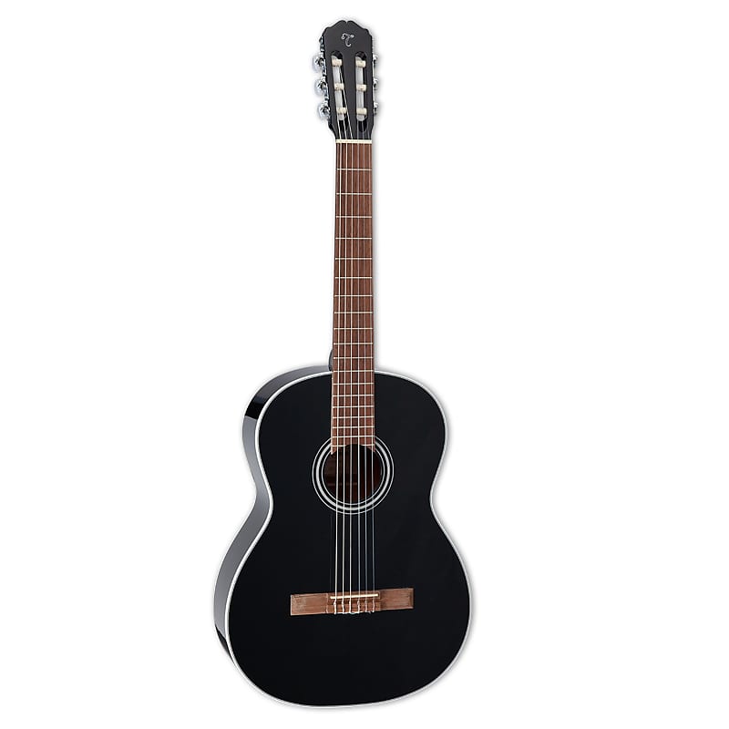 Takamine GC2 Classical Guitar, Black Gloss image 1