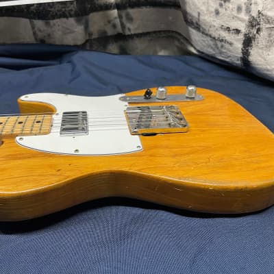 Fender American PARTS Telecaster Guitar - re-finished / routed for humbuckers 1972 - Local Pickup Only image 13