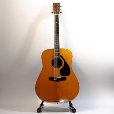 Yamaha FG-250D Acoustic Guitar - Nippon Gakki Japan - Natural - Vintage image 2