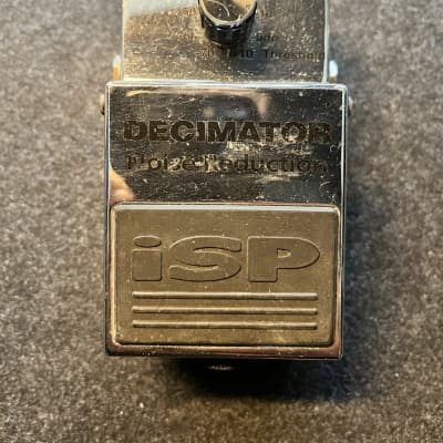 Reverb.com listing, price, conditions, and images for isp-technologies-decimator-noise-reduction-pedal