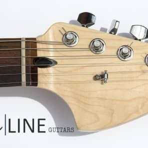 Blueline Guitars Strat 2015 Yellow Flat image 4
