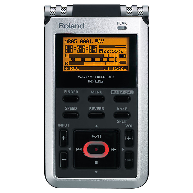Roland R-05 Portable WAV/MP3 Recorder image 1