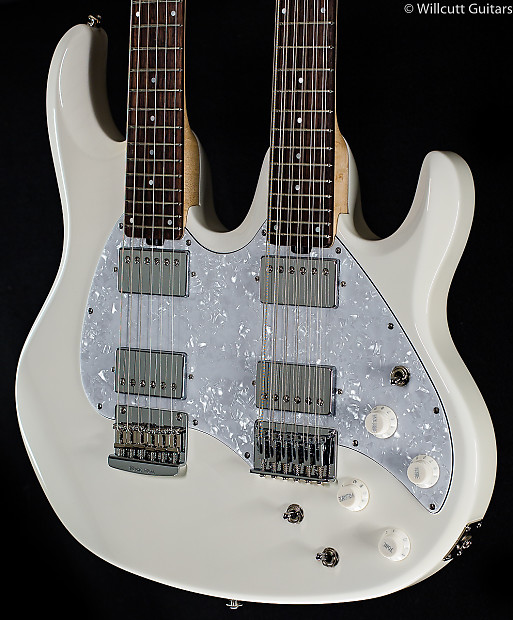 Music man deals double neck guitar