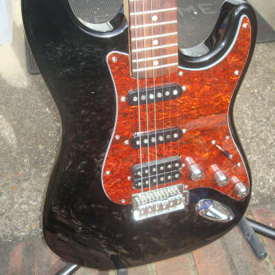 First Act  Strat copy  H S S type 2000s - black image 1