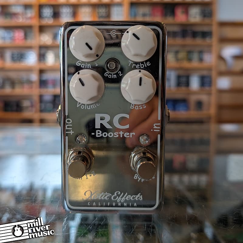 Xotic Effects RC Booster, Chrome - Used