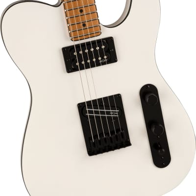Squier Contemporary Telecaster RH. Roasted Maple Fingerboard, Pearl White image 4
