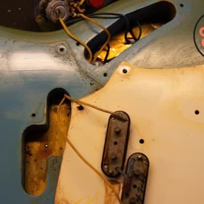 1967 Fender Mustang Bass Daphne Blue image 9