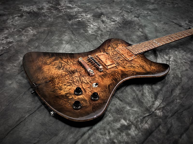 Phoenix Custom Guitar Cocoa burst/blk Artisan Handcrafted Black Diamond US image 1
