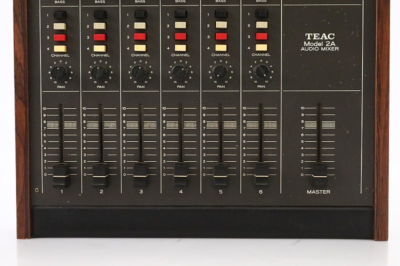 Teac Model 2A 6-Channel Analog Audio Mixer w/ Cables #47345 | Reverb
