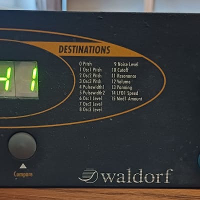 Waldorf Pulse Rackmount Synthesizer 1995