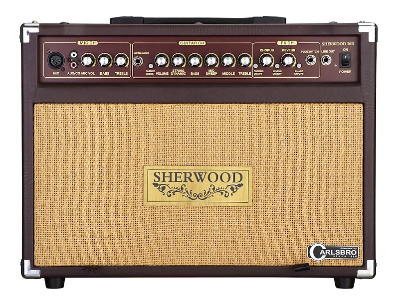 Carlsbro Sherwood 30R Acoustic Guitar Combo Amp w/ Reverb image 1