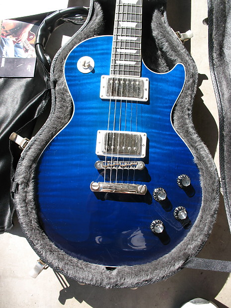 ギター Gibson Les Paul Standard 2003 LTD Blue 2003 Gibson Les Paul Standard Limited Edition Manhattan Blue