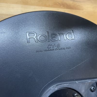Roland CY-8 Dual Trigger V-Drum Cymbal Pad w/Cymbal Arm & Clamp - CS42537 image 5