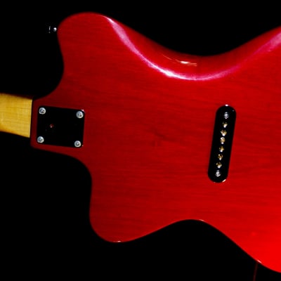 Burns LJ24 1977 Cherry Transparent.  PROTOTYPE. Extremely Rare & Collectible.  Only 25.  Handmade. image 15