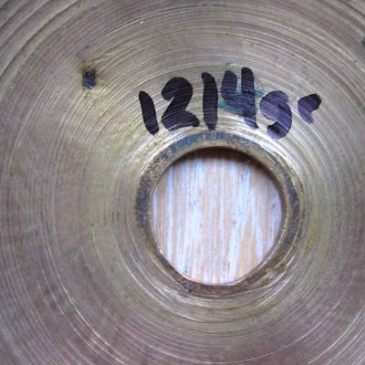 14" Zildjian Avedis Thin Hihat Cymbal 1960s image 5