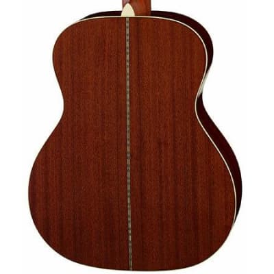 ARIA AR501 - ALL SOLID OM SPRUCE MAHOGANY ACOUSTIC WITH CASE image 3