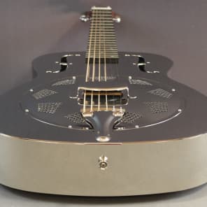 Dobro Hound-Dog M14 Metal body Acoustic Round Neck Resonator Guitar image 4