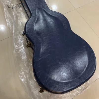 Enya T05J acoustic electric guitar Vintage Sunburst with dual mode pickup and deluxe hardcase image 17
