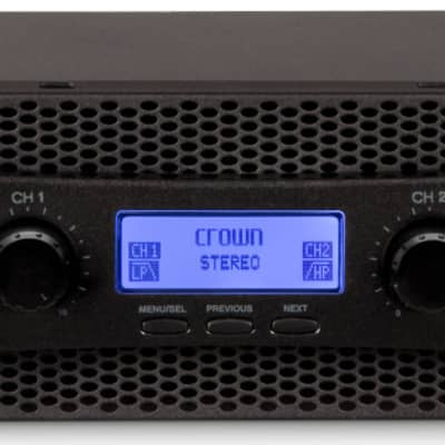Crown XLS 1502 Two-channel, 525W @ 4Ω Power Amplifier image 1