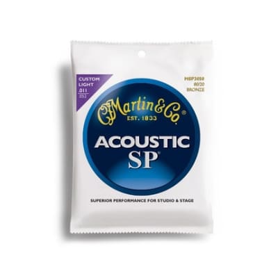 Martin & Co Strings Acoustic SP - EXTRA LIGHT 80/20 image 3