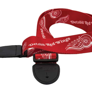 Woodrow Detroit Red Wings Guitar Strap