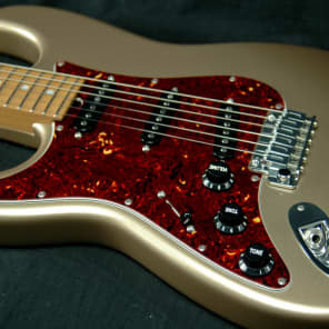 Suhr Classic Lefty Shoreline Gold Electric Guitar image 5