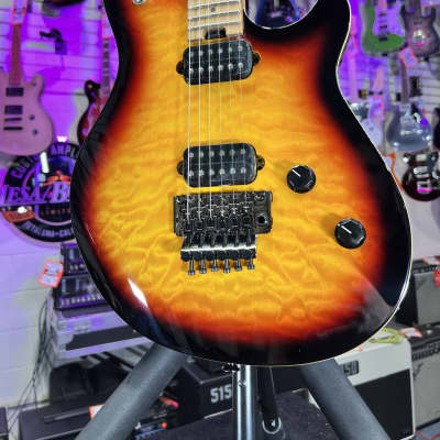EVH Wolfgang Standard QM Electric Guitar - 3-tone Sunburst Auth Deal Free Ship! 423 *FREE PLEK WITH PURCHASE* image 8