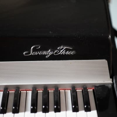 Rhodes Mark I Stage 73-Key Electric Piano 1975 - 1979 - Black Rounded Top image 4