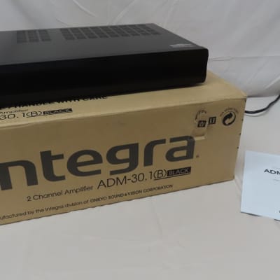 Onkyo Integra ADM-30.1 Stereo Amplifier - 40 Watt Amp with Original Box (B)  | Reverb