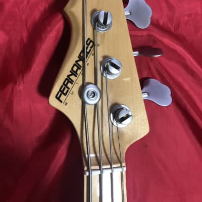 美品　ピンク ベースギター　FERNANDES GUITARS PJB-45 Fernandes PJB-45 Jazz Bass Type Reverse head Pink Electric