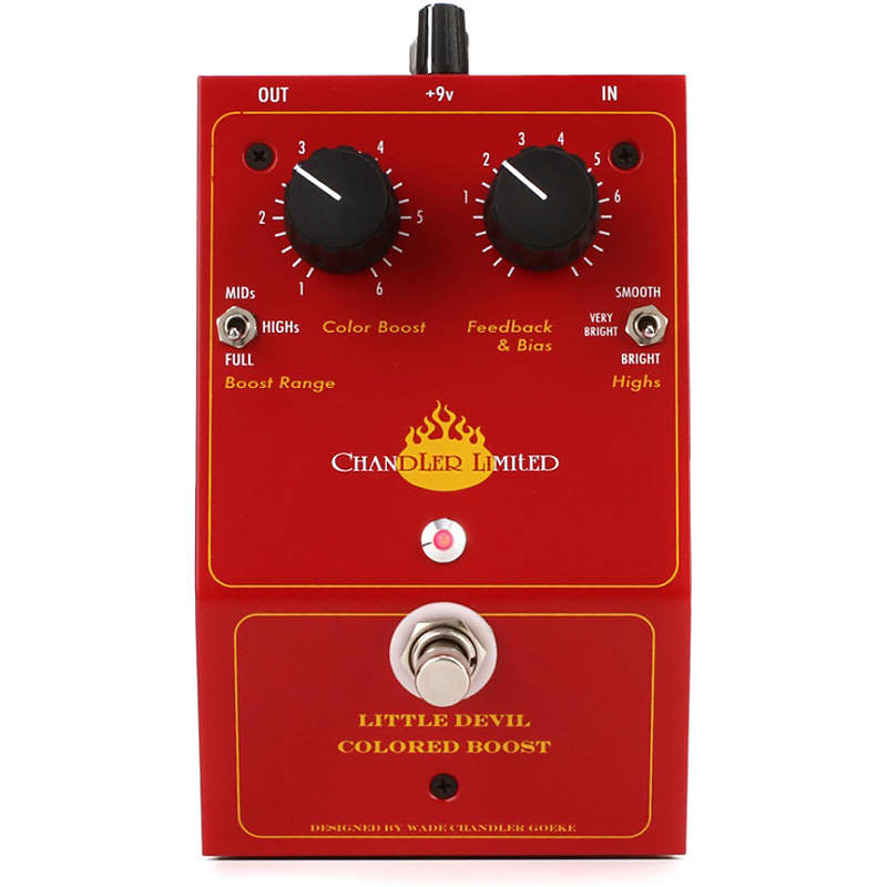 Chandler Limited Little Devil Colored Boost Pedal | Reverb