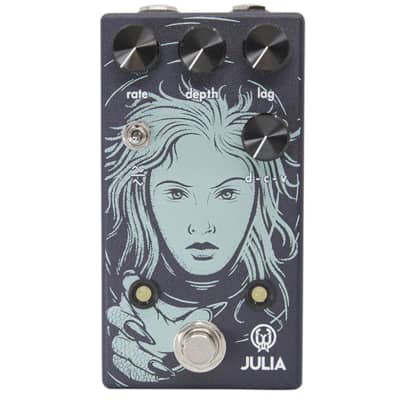 Walrus Audio Julia Analog Chorus/Vibrato V2 + 2x Gator Patch Cable 3 Pack image 2