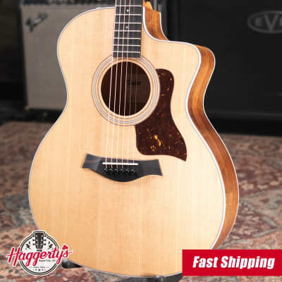 Taylor 214ce-G Grand Auditorium Acoustic-Electric Guitar Nat Gloss